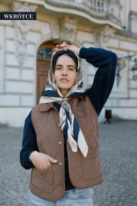 Kamizelka sztruksowa Cinnamon